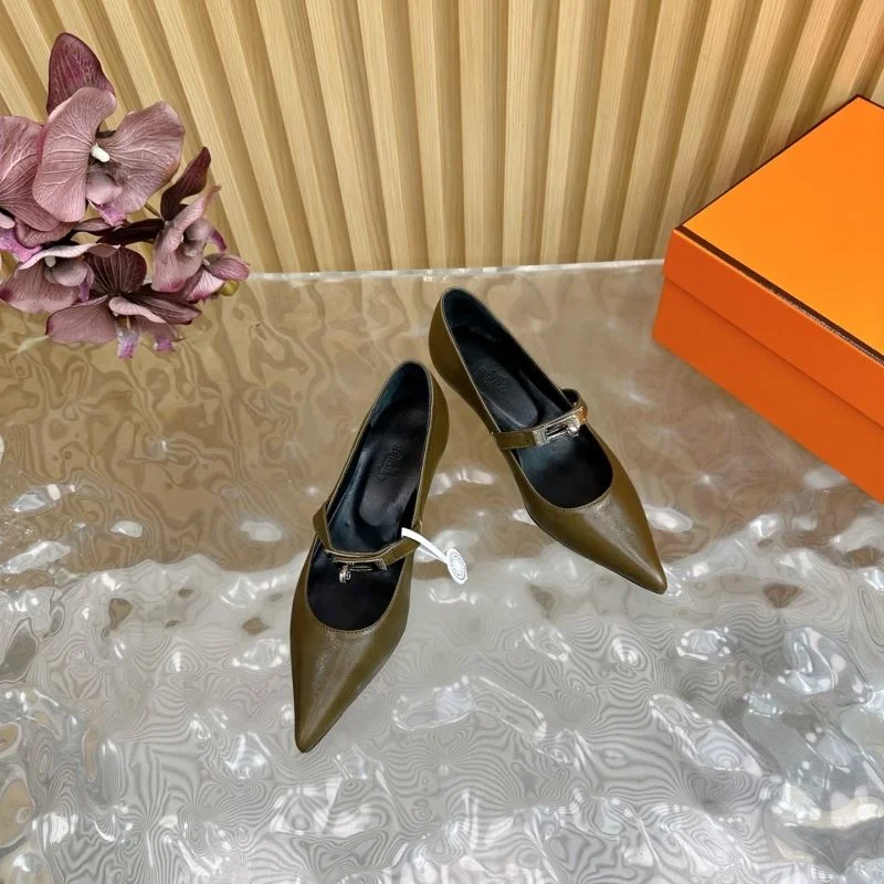 ZipUp Hermes Heeled Shoes 27347
