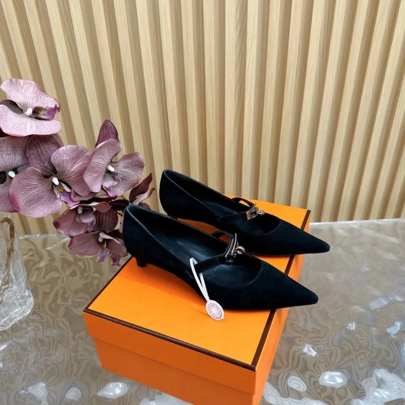 Hermes Heeled Shoes Soft 27348