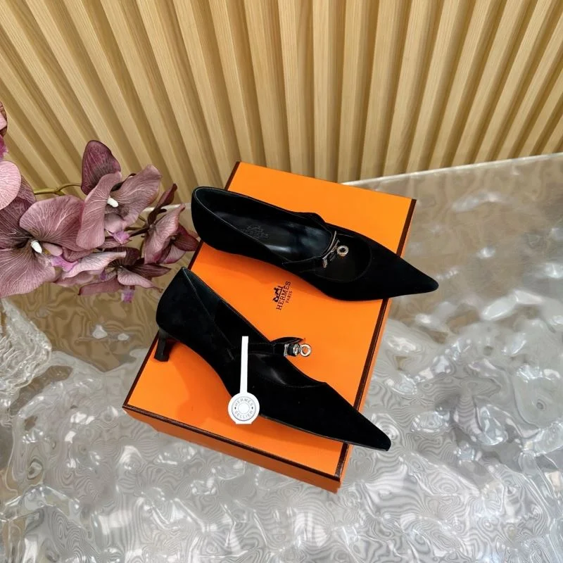 Hermes Heeled Shoes Soft 27348