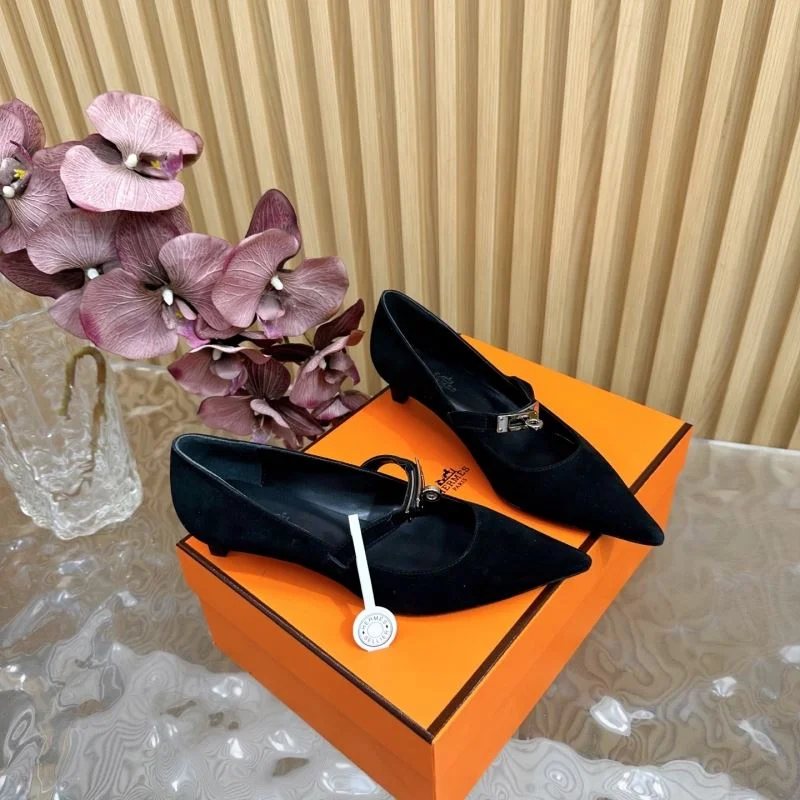 Hermes Heeled Shoes Soft 27348