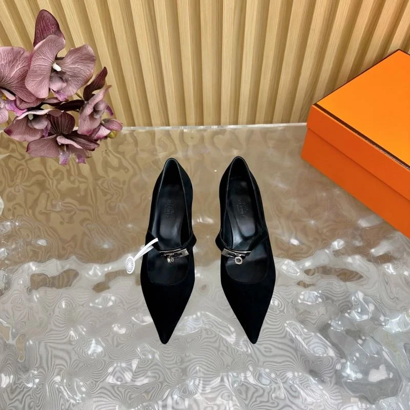 Hermes Heeled Shoes Soft 27348