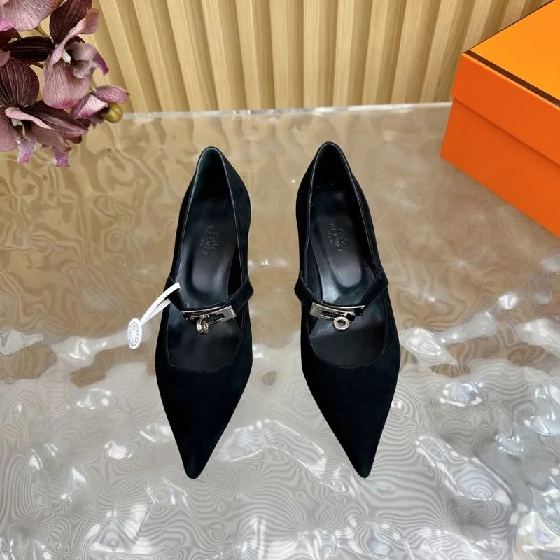 Hermes Heeled Shoes Soft 27348