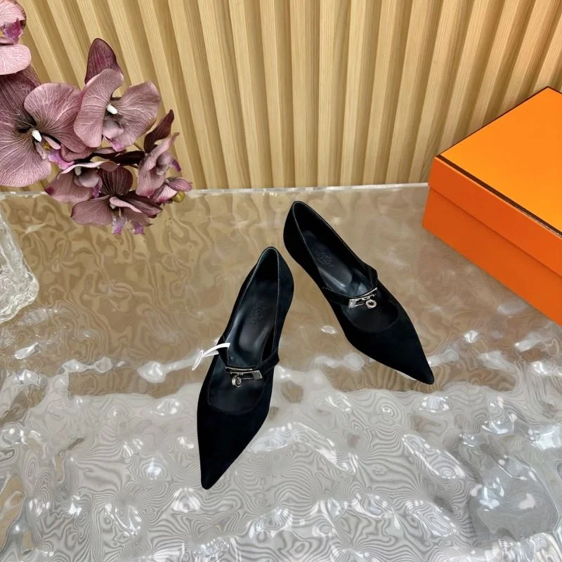 Hermes Heeled Shoes Soft 27348