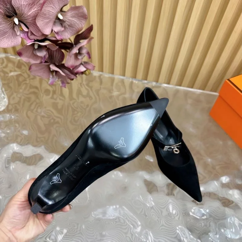 Hermes Heeled Shoes Soft 27348