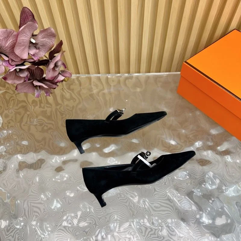 Hermes Heeled Shoes Soft 27348