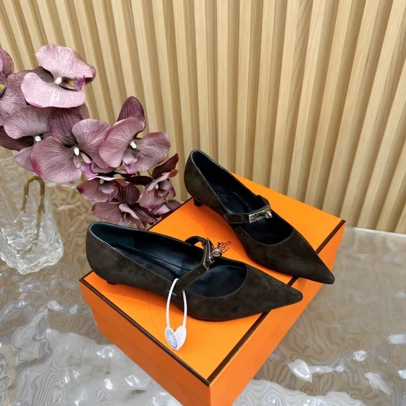 Supportive Hermes Heeled Shoes 27336
