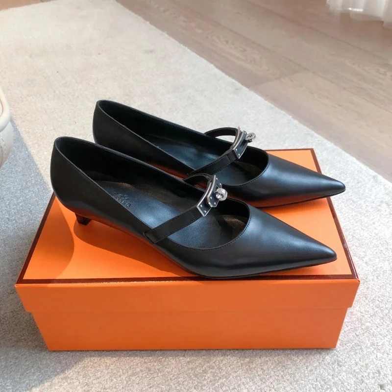 Unique Hermes Heeled Shoes 27339