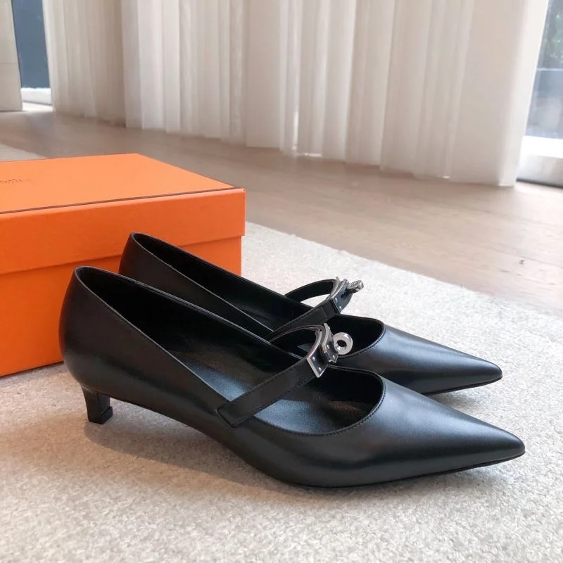 Unique Hermes Heeled Shoes 27339