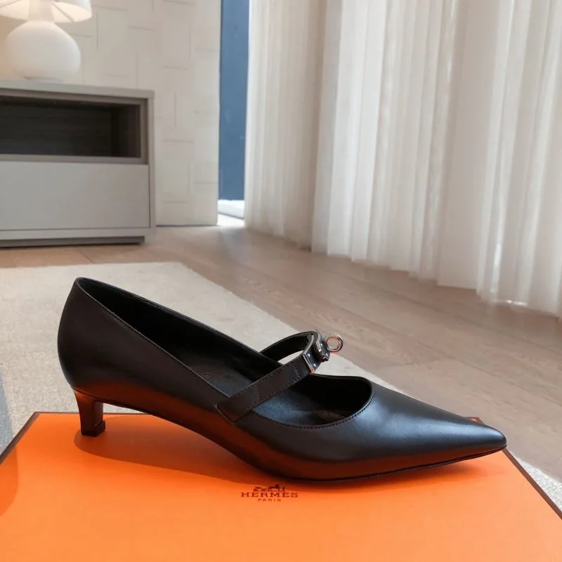 Unique Hermes Heeled Shoes 27339