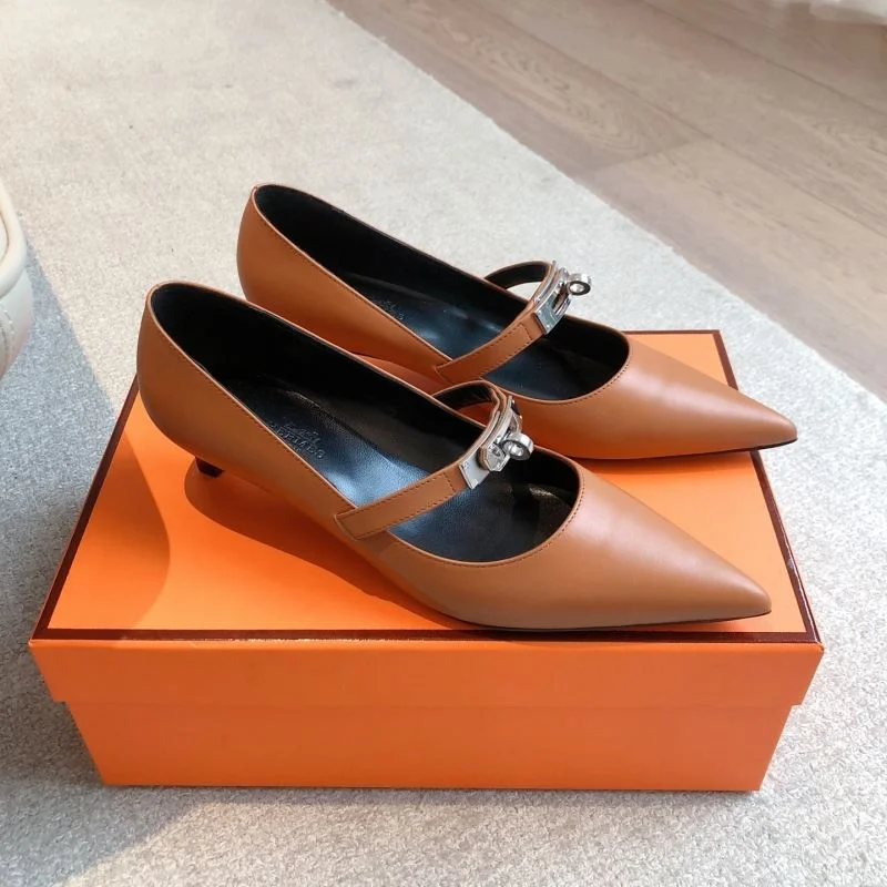 Sustainable Hermes Heeled Shoes 27327