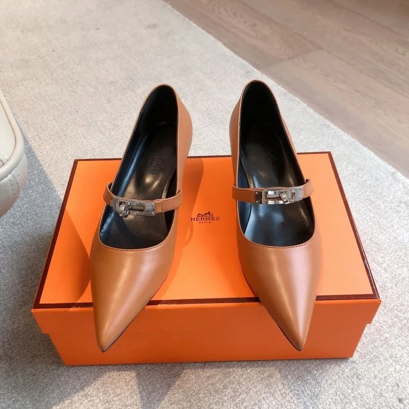 Sustainable Hermes Heeled Shoes 27327