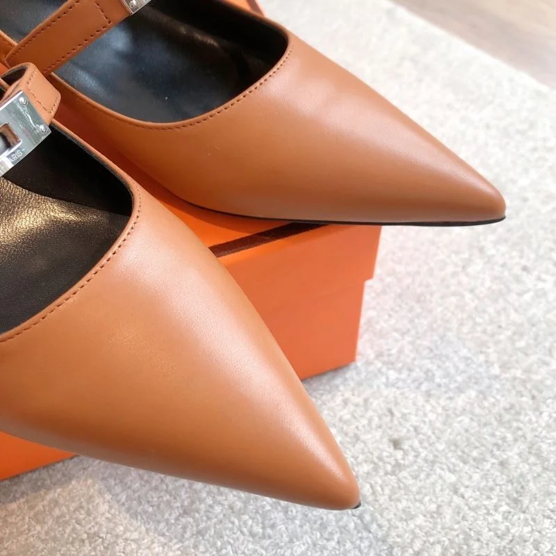 Sustainable Hermes Heeled Shoes 27327
