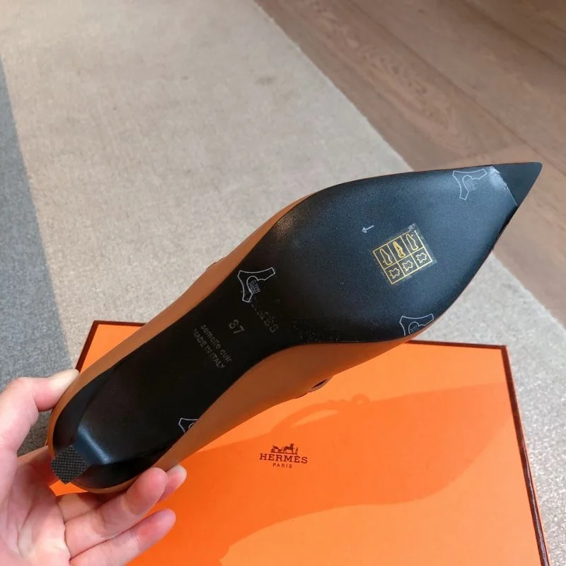 Sustainable Hermes Heeled Shoes 27327