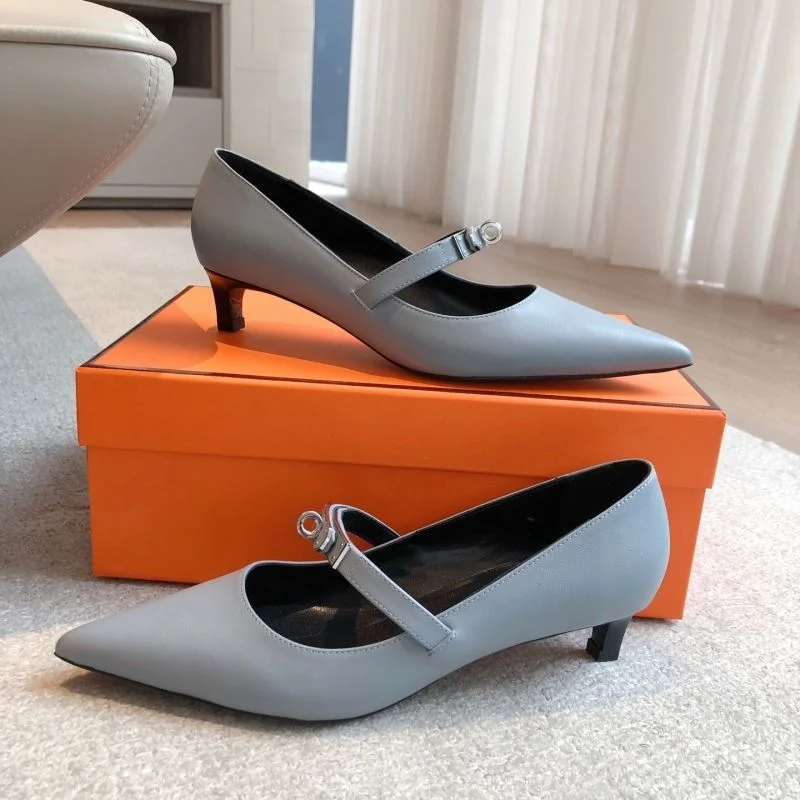 Hermes Heeled Shoes Comfortable 27326