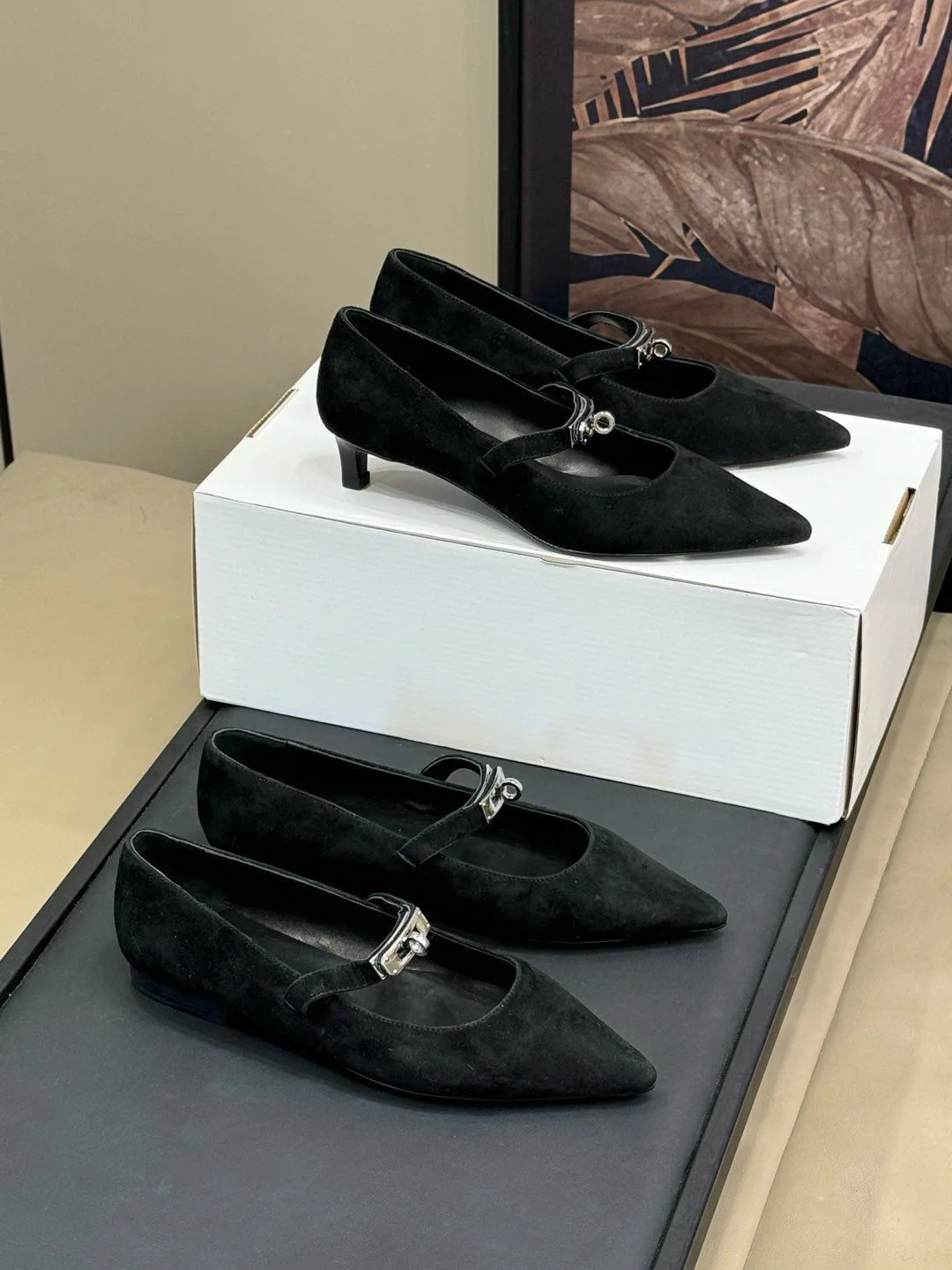 OnTrend Hermes Heeled Shoes 26673