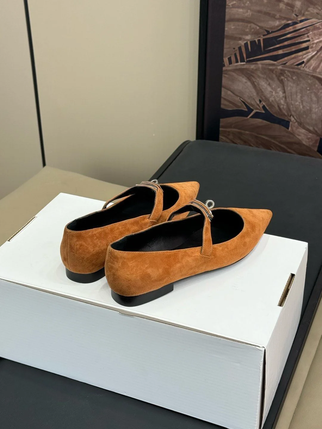 SmoothTexture Hermes Heeled Shoes 26677