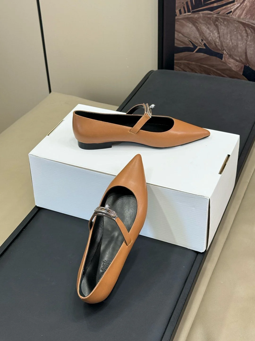 Hermes Heeled Shoes Flexible 26671