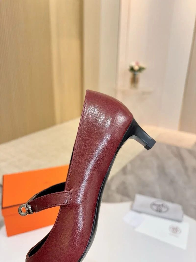 Packable Hermes Heeled Shoes 26676