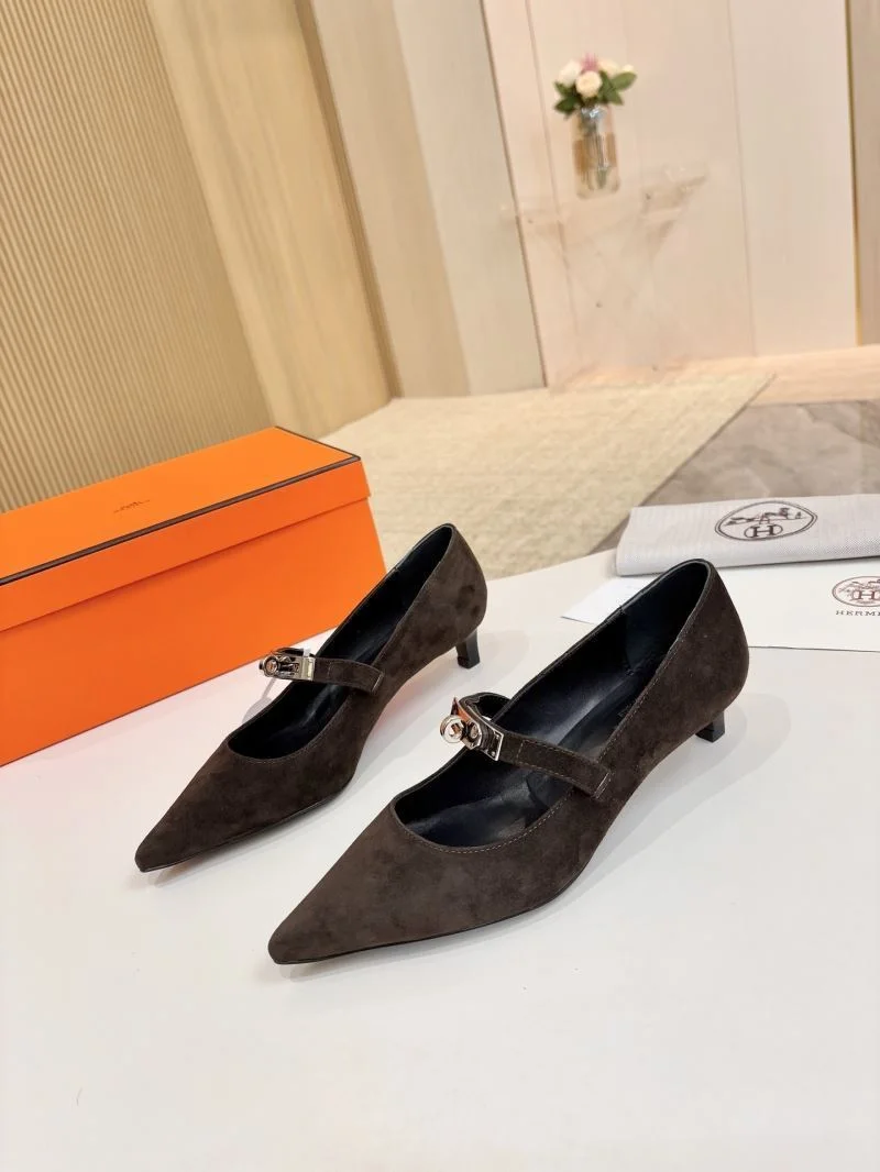 AllSeason Hermes Heeled Shoes 26679
