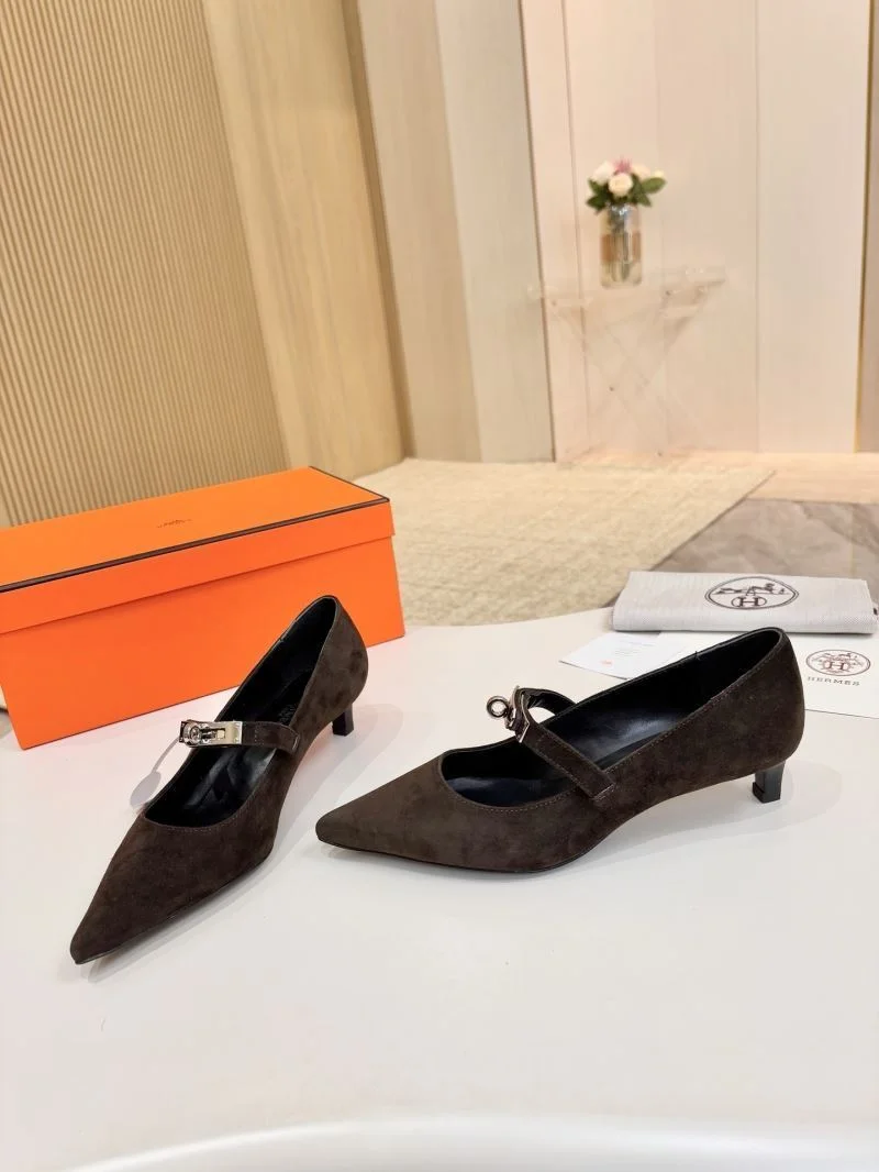 AllSeason Hermes Heeled Shoes 26679