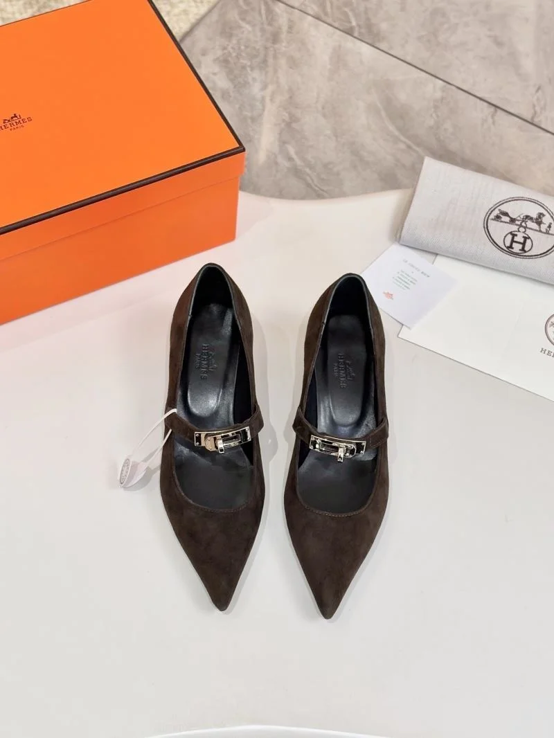AllSeason Hermes Heeled Shoes 26679