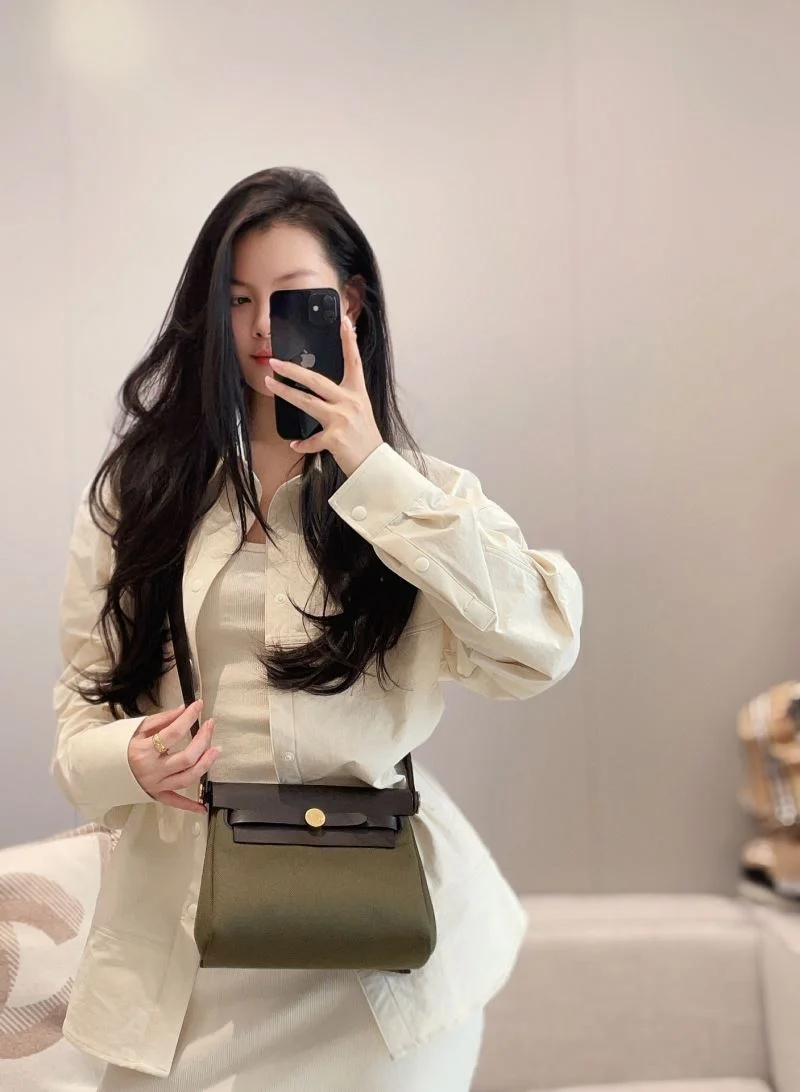 Flexible Hermes Herbag Bags 48136