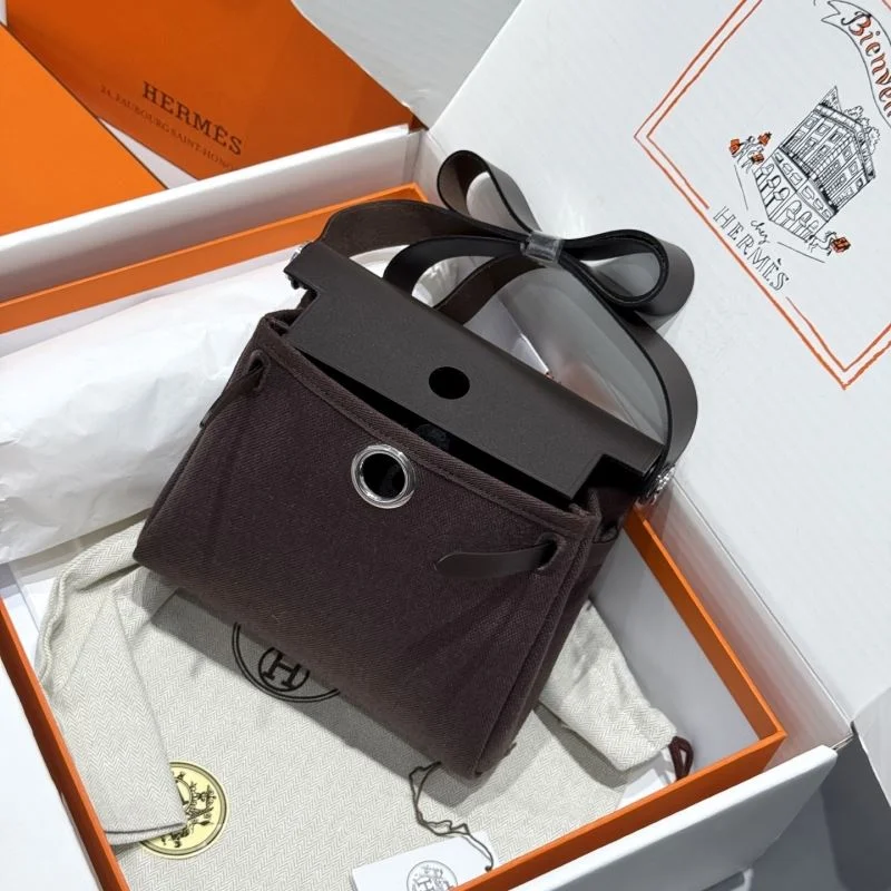 Hermes Herbag Bags WaterResistant 48077
