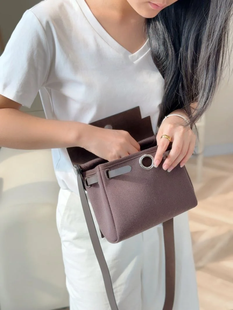 Hermes Herbag Bags WaterResistant 48077