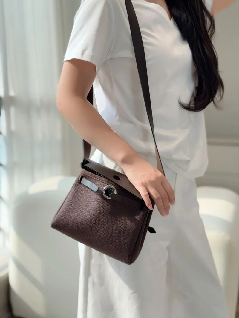 Hermes Herbag Bags WaterResistant 48077