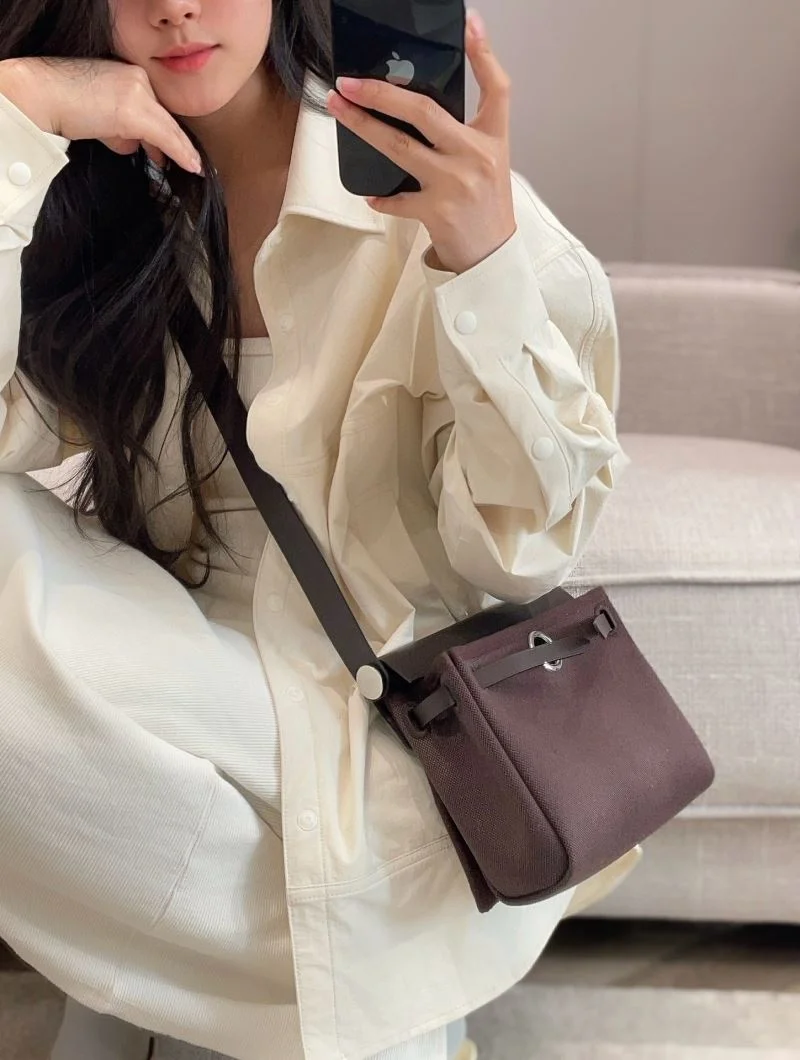 Hermes Herbag Bags WaterResistant 48077