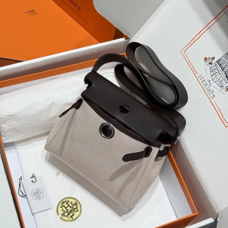 Hermes Herbag Bags Breathable 48075