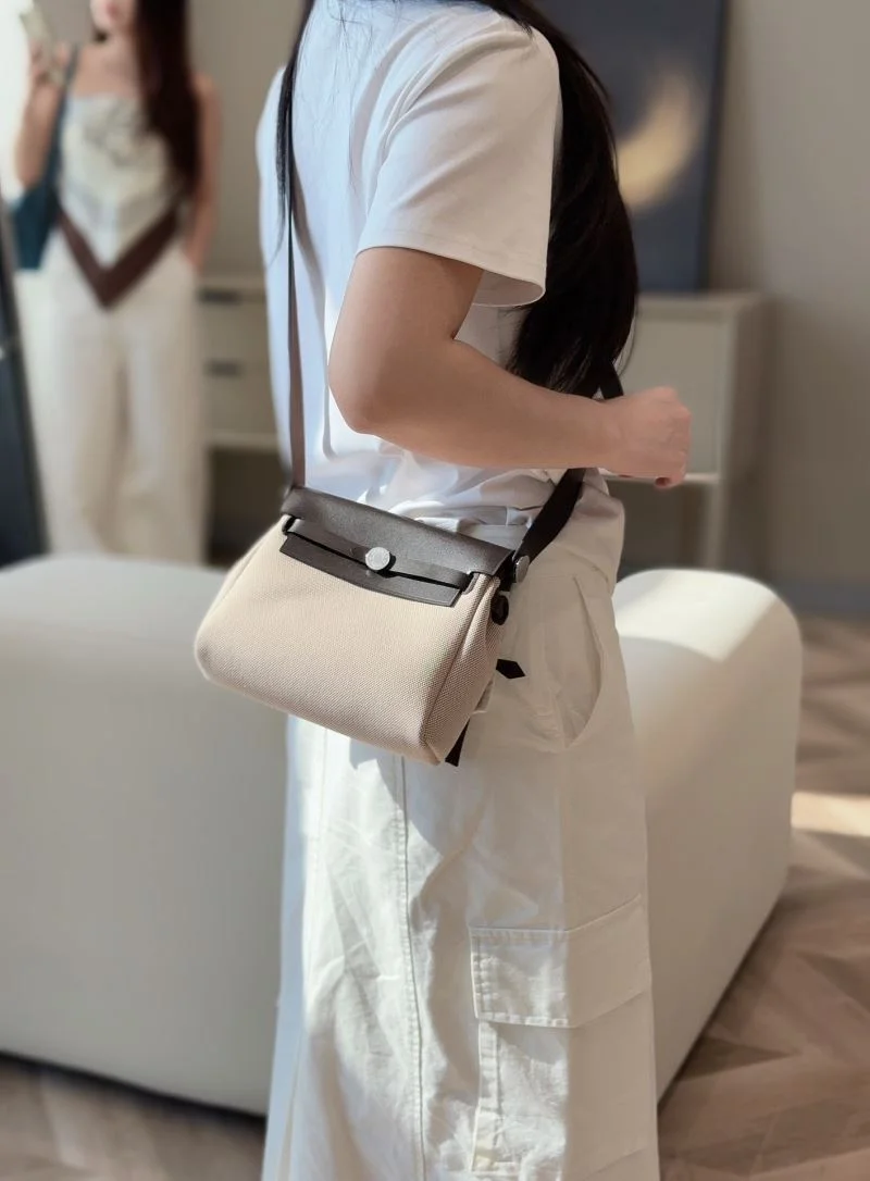 Hermes Herbag Bags Breathable 48075