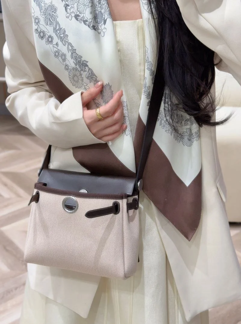 Hermes Herbag Bags Breathable 48075