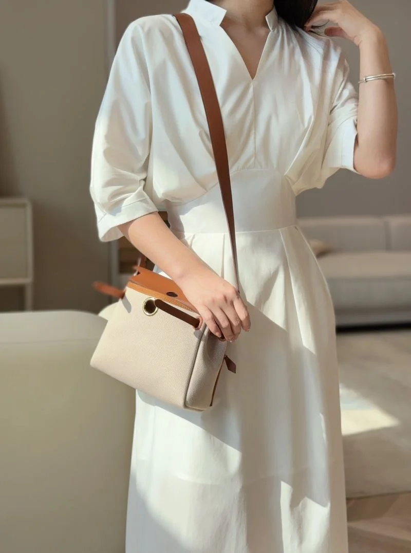 Stretchable Hermes Herbag Bags 48068