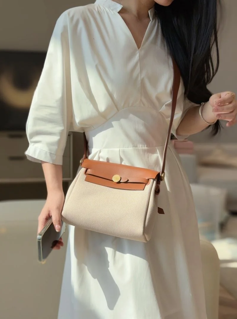 Stretchable Hermes Herbag Bags 48068