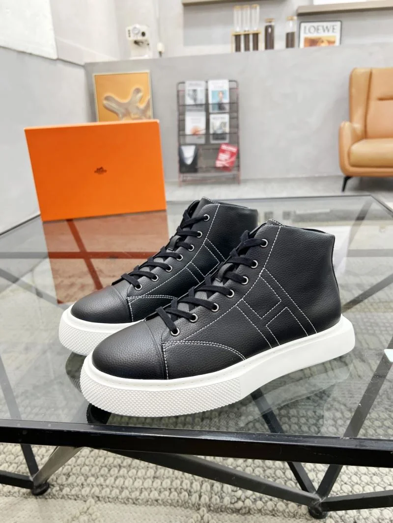 Hermes High Shoes Elegant 26298