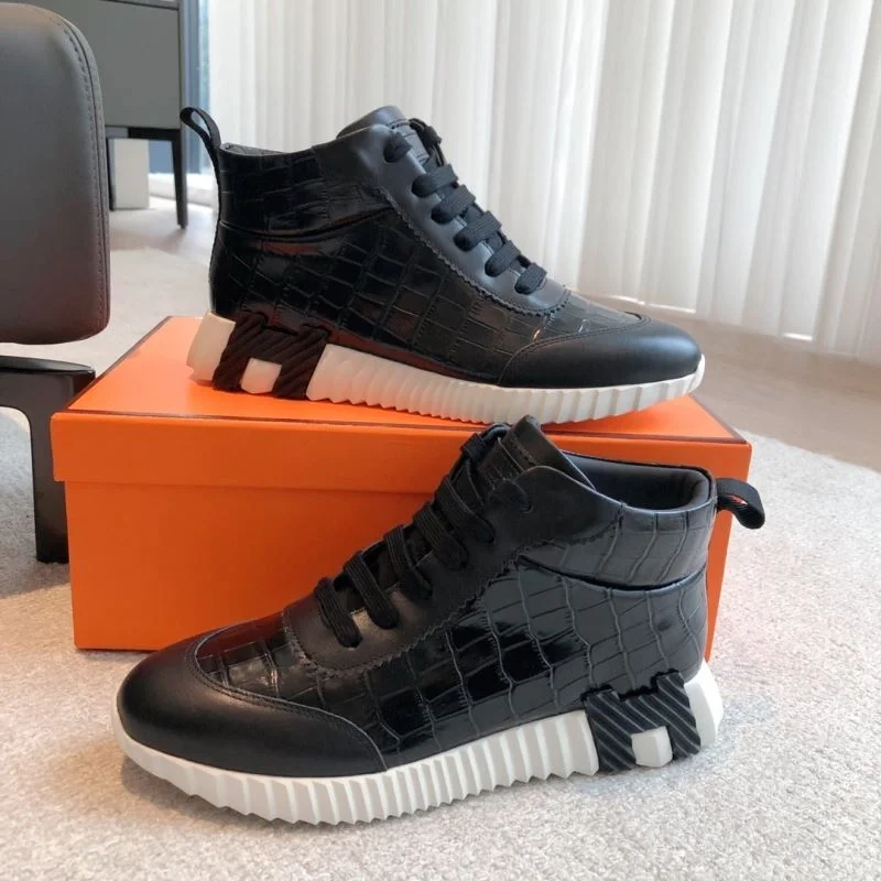 Original Hermes High Shoes 27320