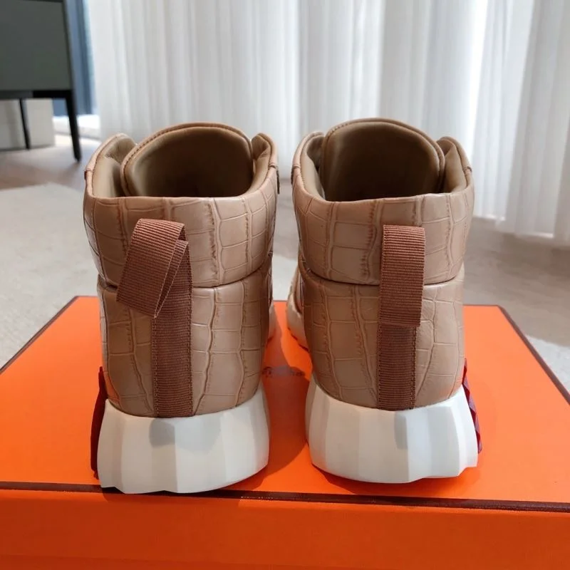 Youthful Hermes High Shoes 27322