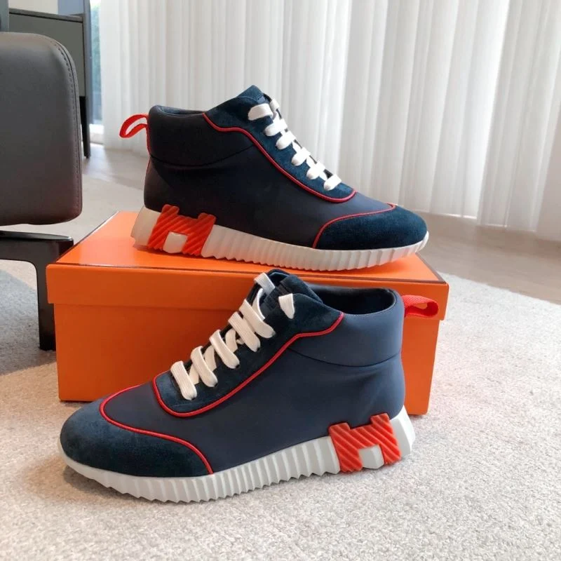 Hermes High Shoes Durable 27323