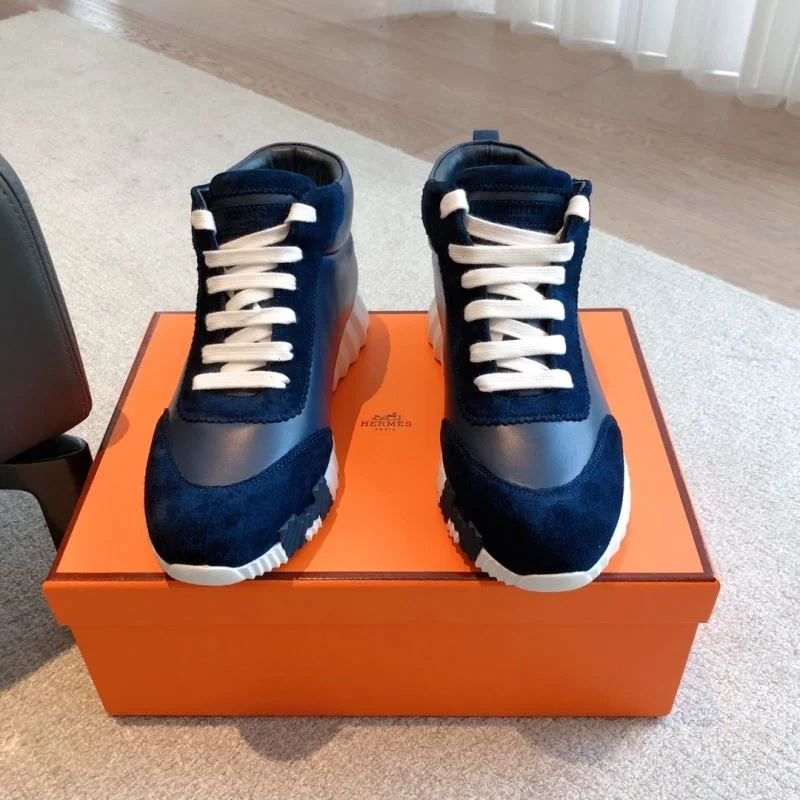 Hermes High Shoes ZipUp 27309