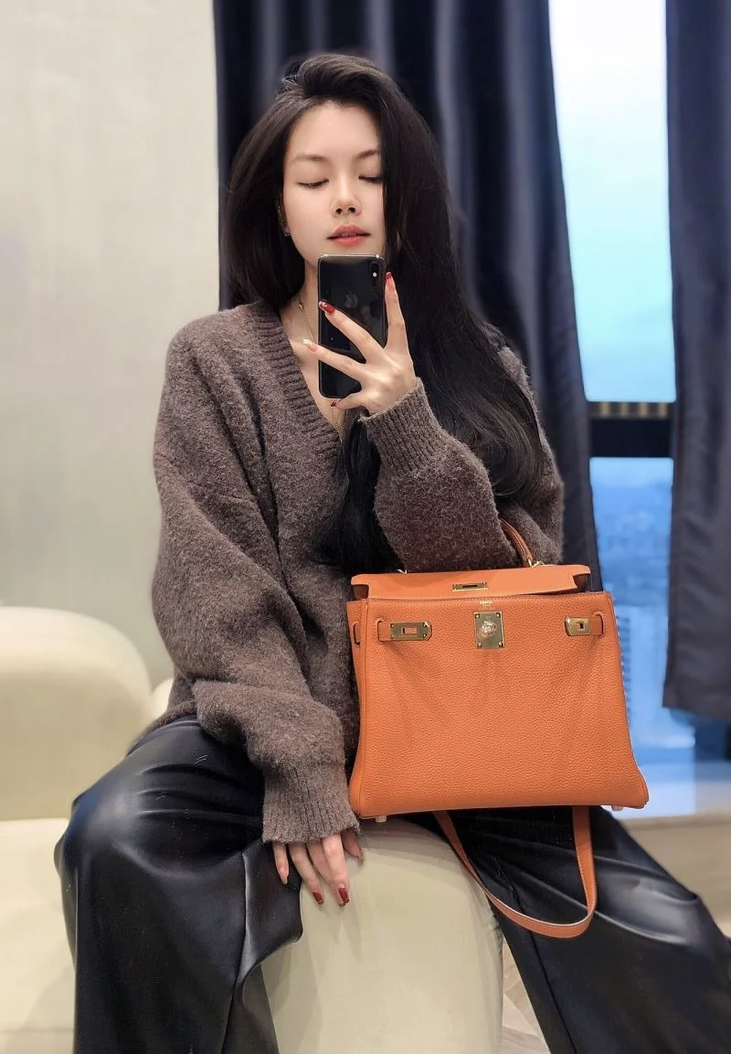 Hermes Kelly Bags ZipUp 48709