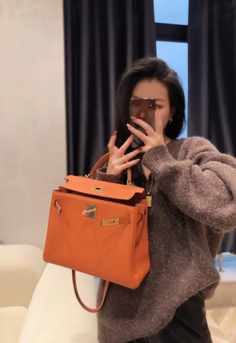 Hermes Kelly Bags ZipUp 48709