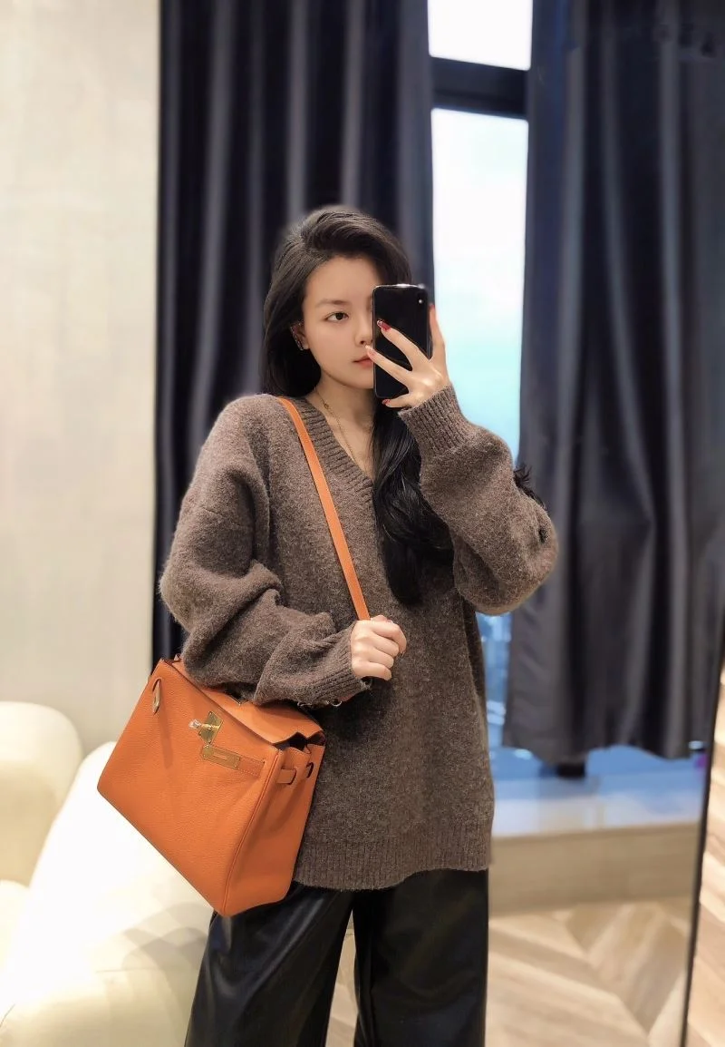 Hermes Kelly Bags ZipUp 48709