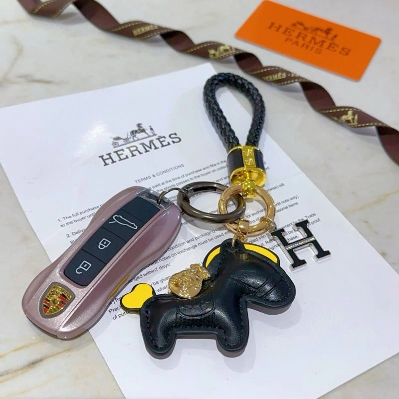 Hermes Keychains Stretchable 265565