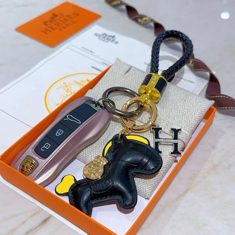 Hermes Keychains Stretchable 265565