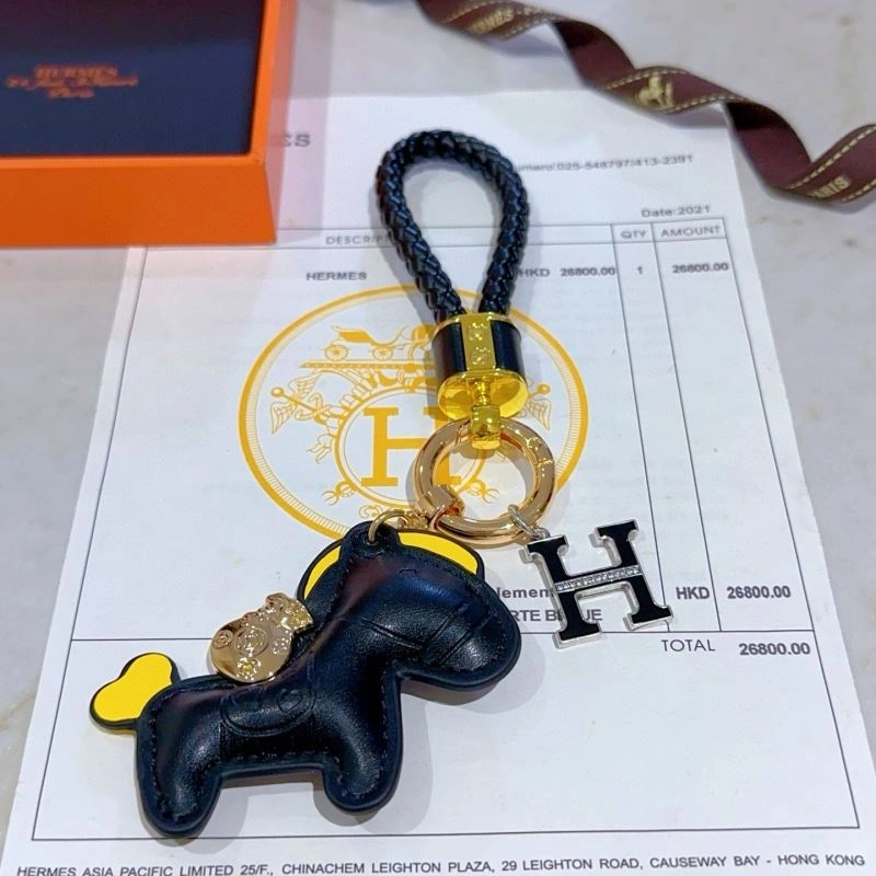 Hermes Keychains Stretchable 265565