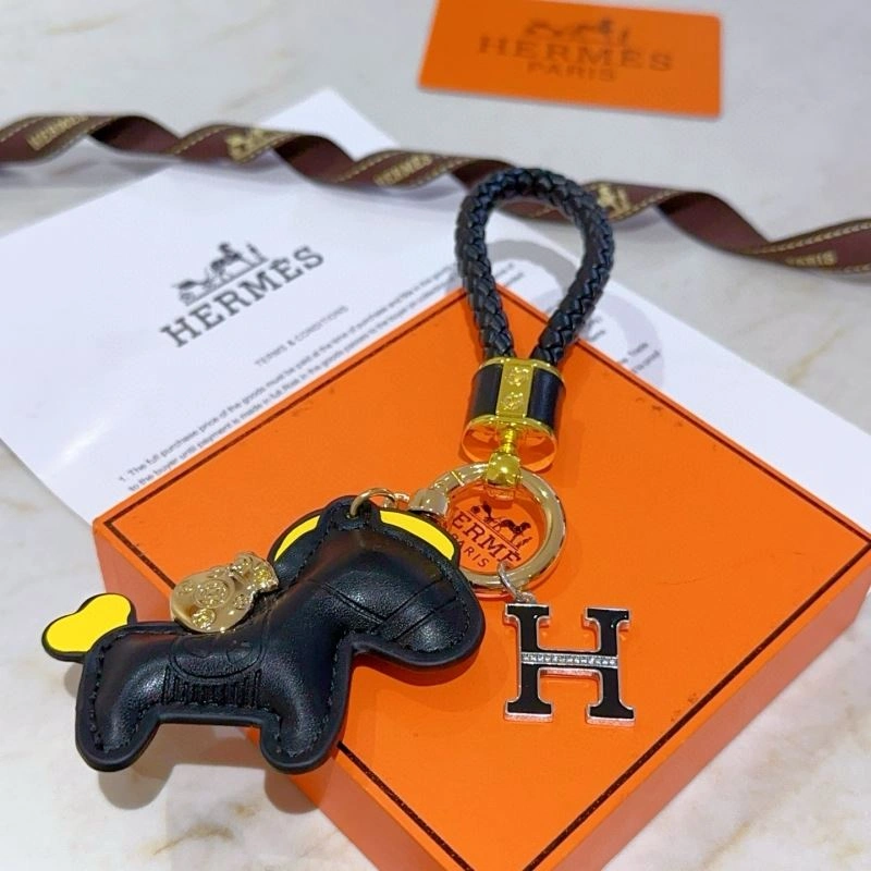Hermes Keychains Stretchable 265565