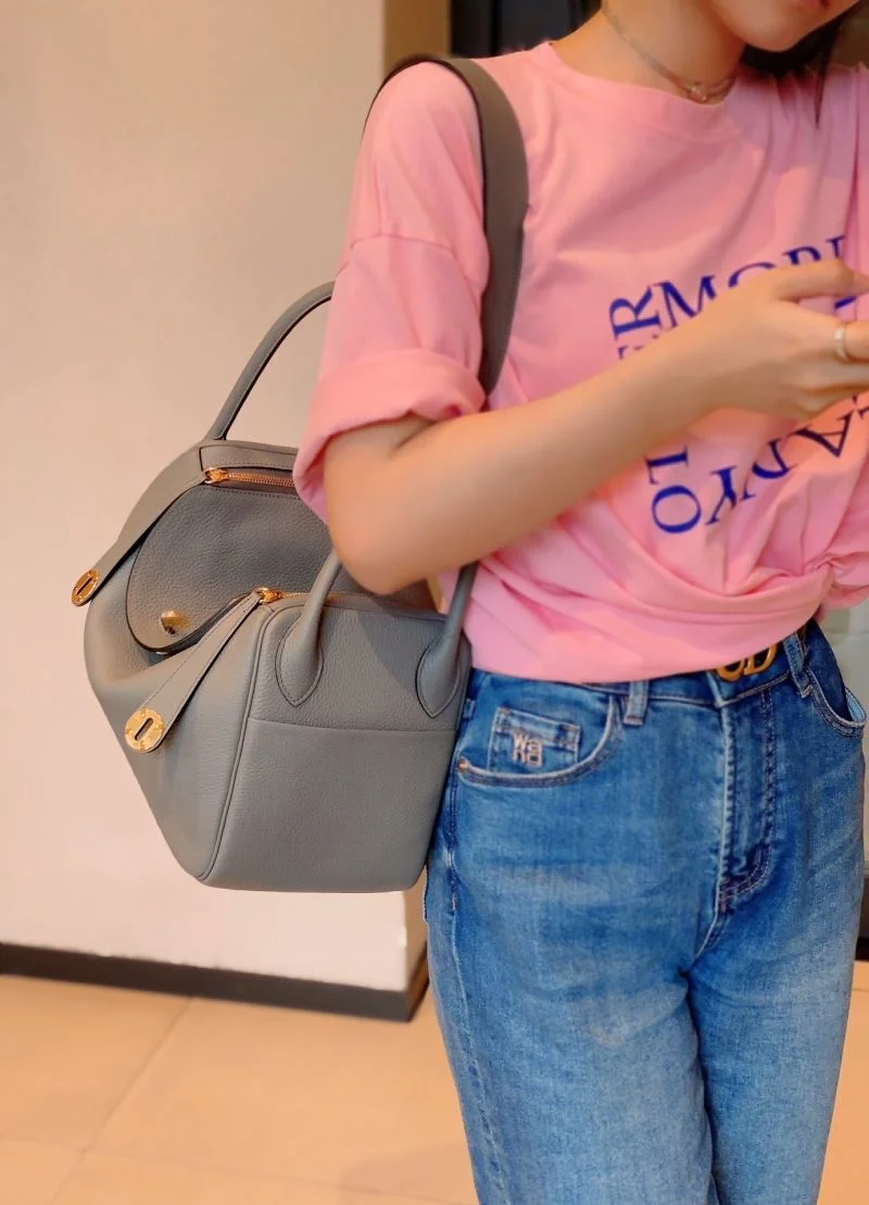 Unisex Hermes Lindy Bags 48652