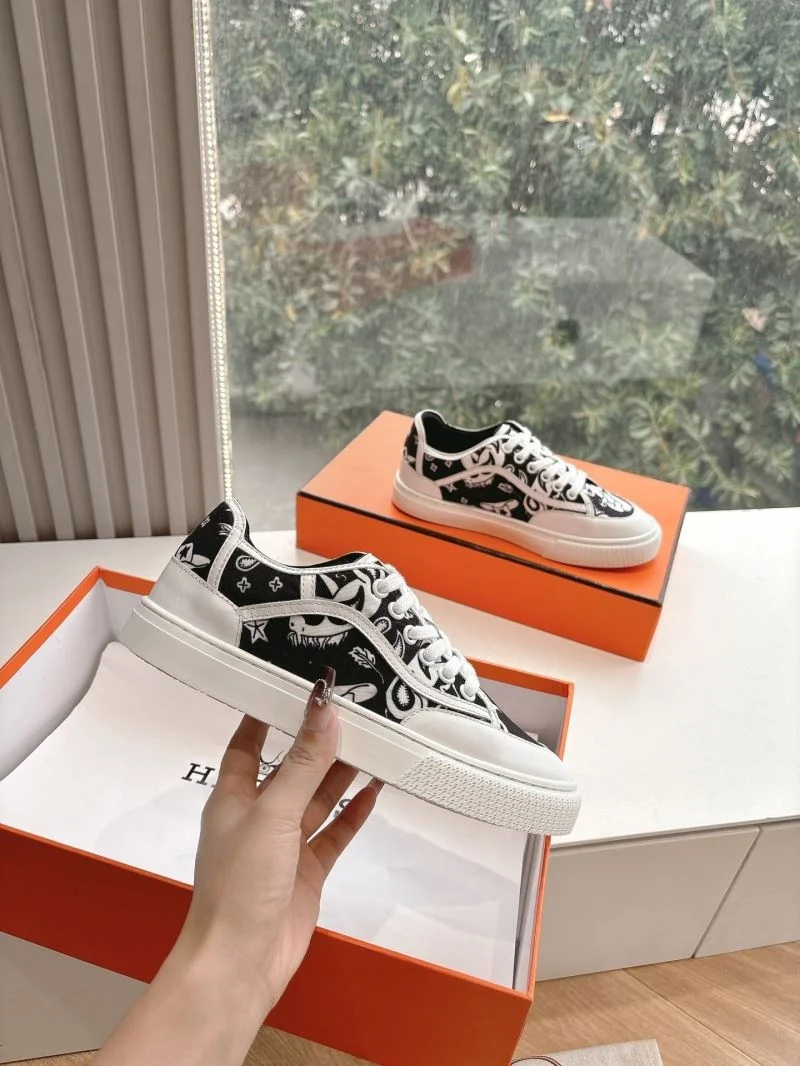 Hermes Low Shoes Breathable 27296