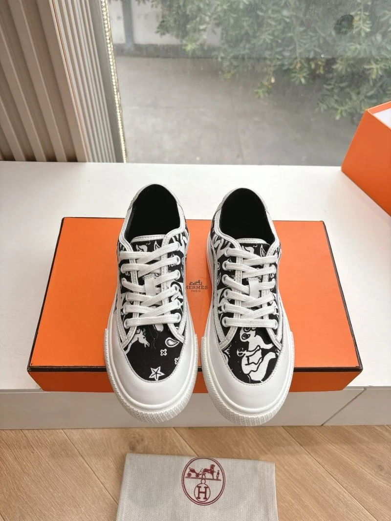 Hermes Low Shoes Breathable 27296
